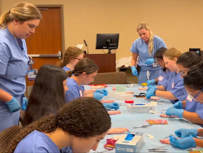 Dr. Cook leads program for women interested in orthopaedics & engineering.
